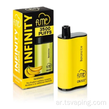 Fume Infinity vape Fume 3500 Puffs يمكن التخلص منها